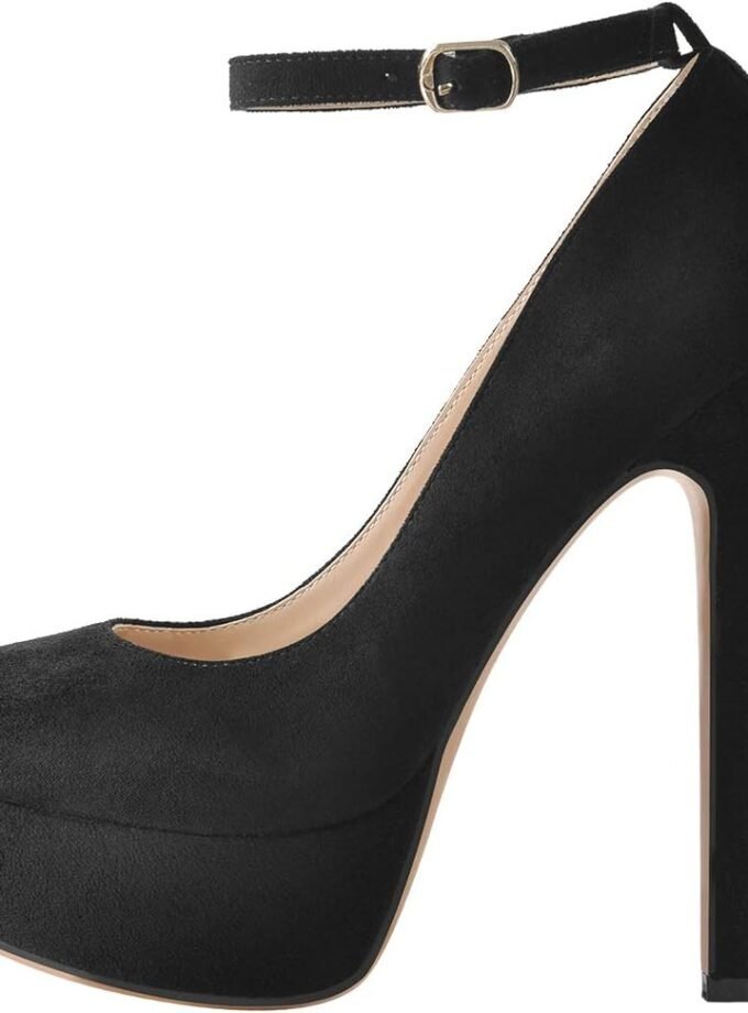 Women's Double Platform Stiletto High Heel Pumps